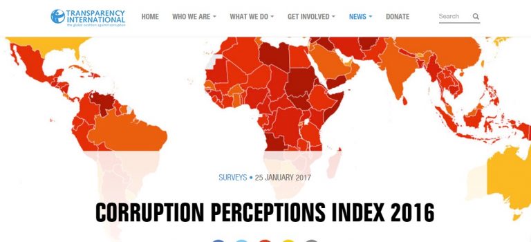 STP sobe ligeiramente no Índice de Perceções de Corrupção da Transparency International
