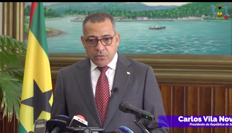 Presidente da República Denuncia Gestão Danosa pelo XVIII Governo de STP.